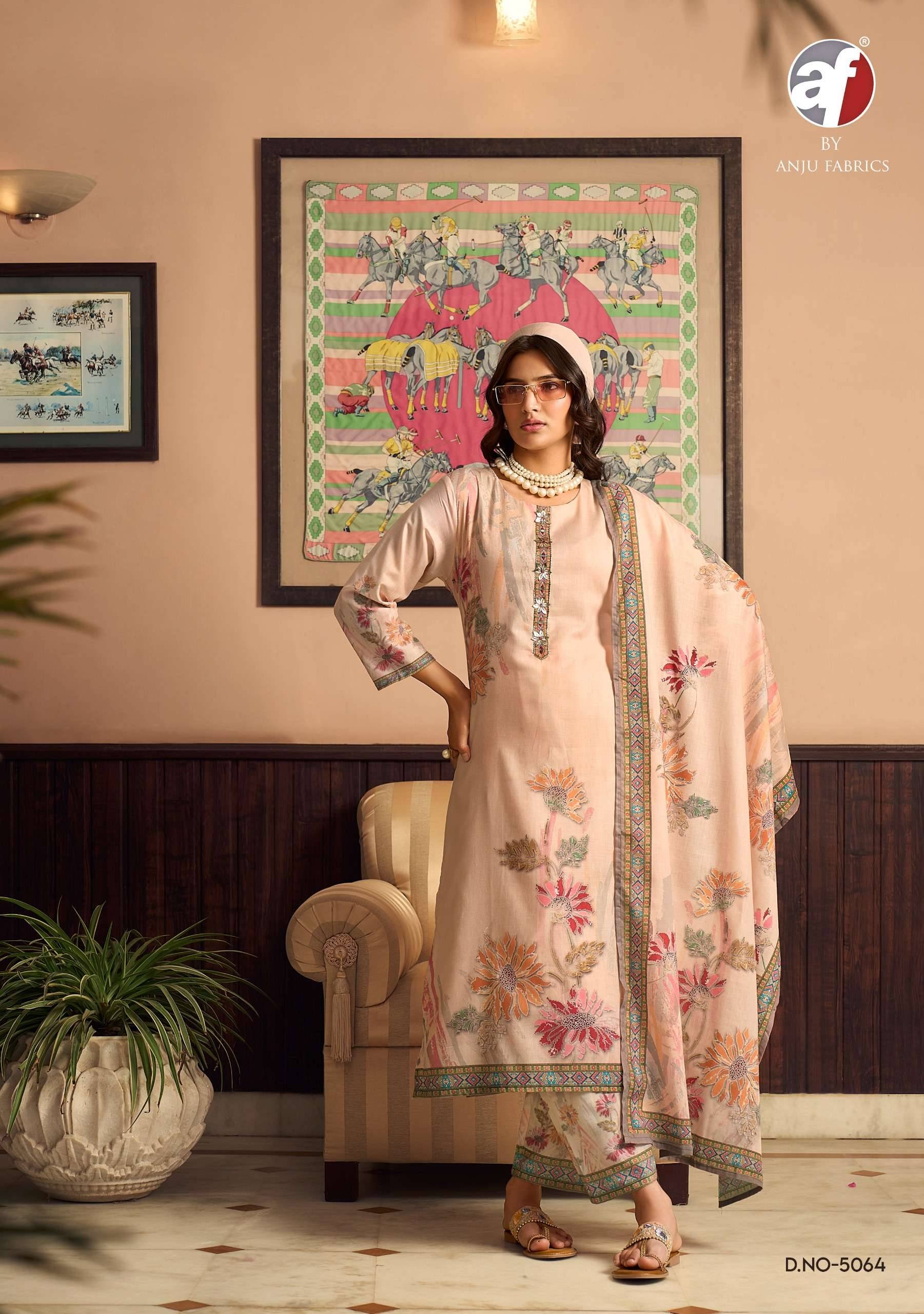 Anju fabrics comfort lady vol 3 Designer kurtis in Kolkata